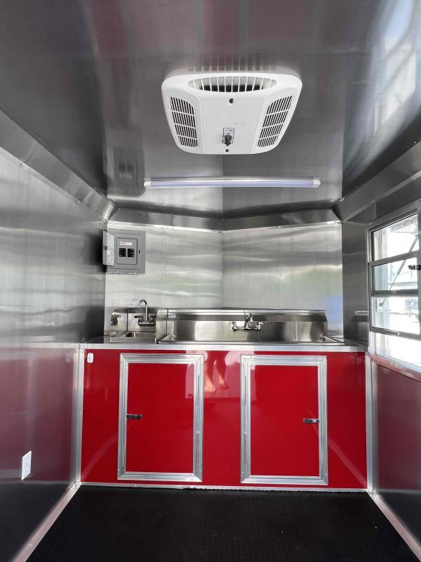 Interior Concession Cargo Trailer